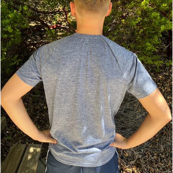 NIKE SWIM MEN DRI FIT T SHIRT SURFER UV 40+ DIVER SCUBA SWIMMER DIVING UPF SUN M - Picture 6 of 16